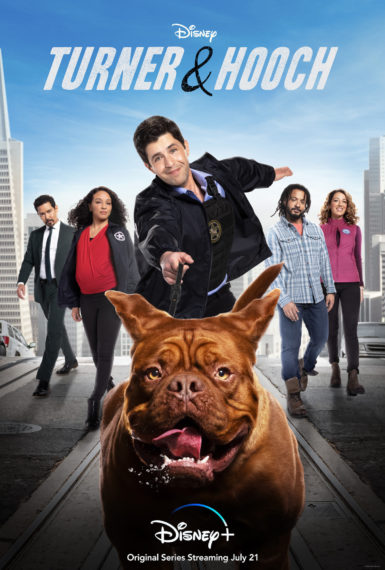 Turner & Hooch Poster Disney+ Josh Peck