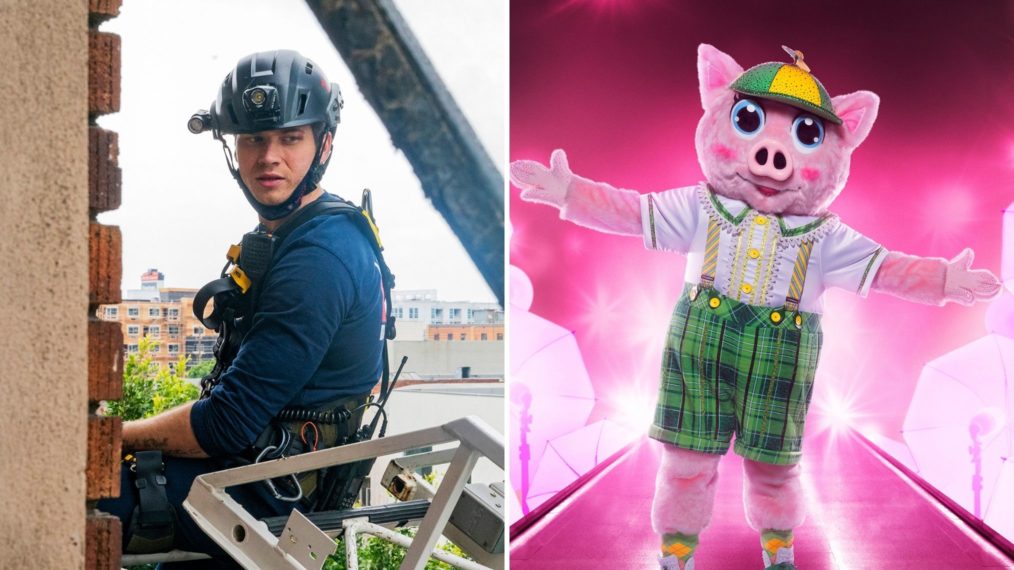 911 Buck Masked Singer Piglet