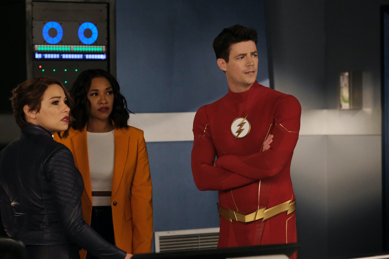 The Flash - Jessica Parker Kennedy + Candice Patton + Grant Gustin