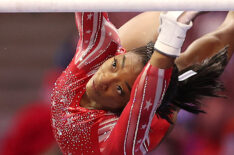 Simone Biles at the 2021 Olympic Gymnastics Trials in Tokyo