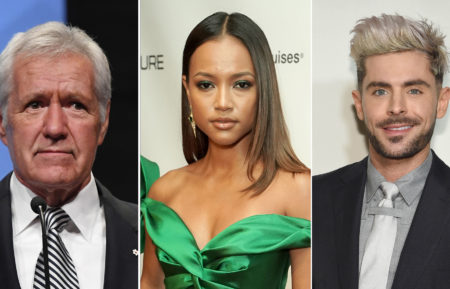 Alex Trebek, Karrueche Tran, Zac Efron