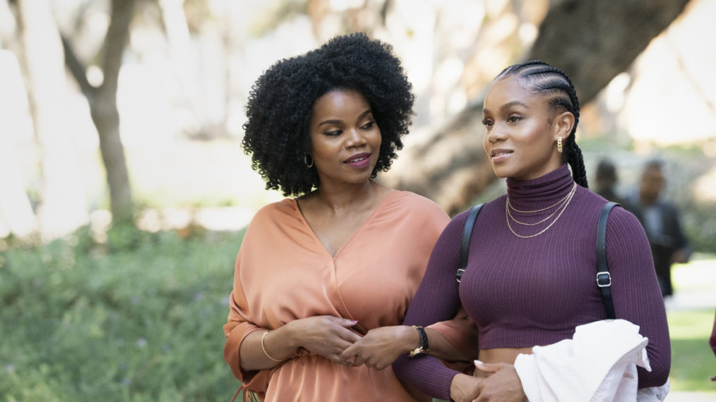 Kelly Jenrette and Geffri Maya in All American Homecoming