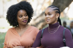 Kelly Jenrette and Geffri Maya in All American Homecoming