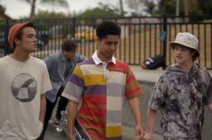 American Horror Story 103 Rhenzy Feliz, Leonardo Cecchi, and Kyle Silerstains