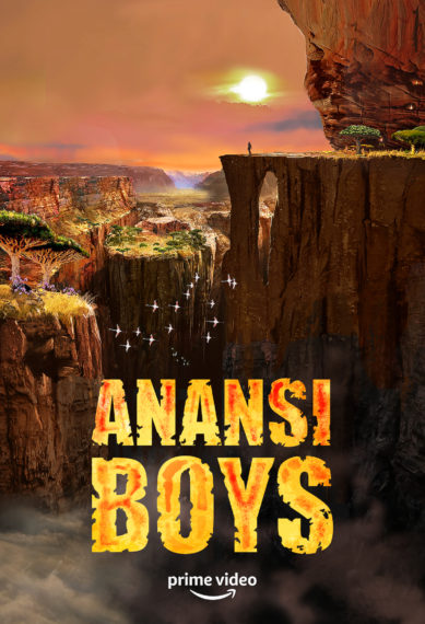 Anansi Boys Series Announcement Poster Amazon Studios