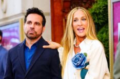 And Just Like That - Mario Cantone and Sarah Jessica Parker