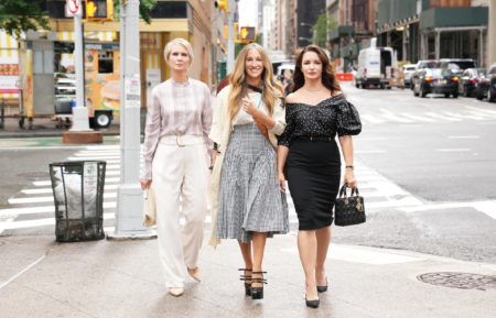 And Just Like that Cynthia Nixon Sarah Jessica Parker Kristin Davis