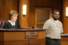 Judge Judy and Bailiff Petri Hawkins-Byrd