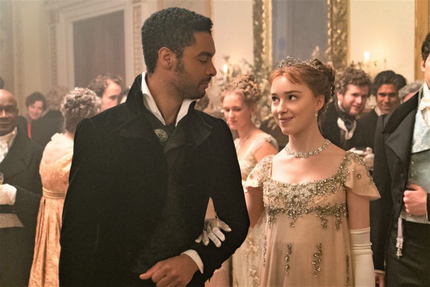 Bridgerton - Regé-Jean Page and Phoebe Dynevor