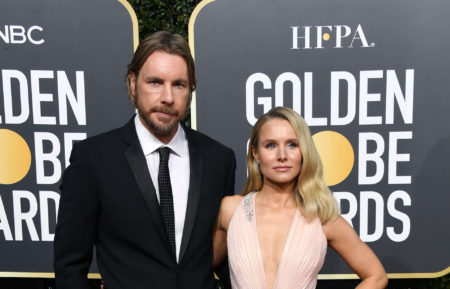 Dax Shepard and Kristen Bell attend the 76th Annual Golden Globe Awards