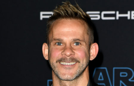 Dominic Monaghan arrives at the premiere of Disney's 'Star Wars: The Rise Of The Skywalker'