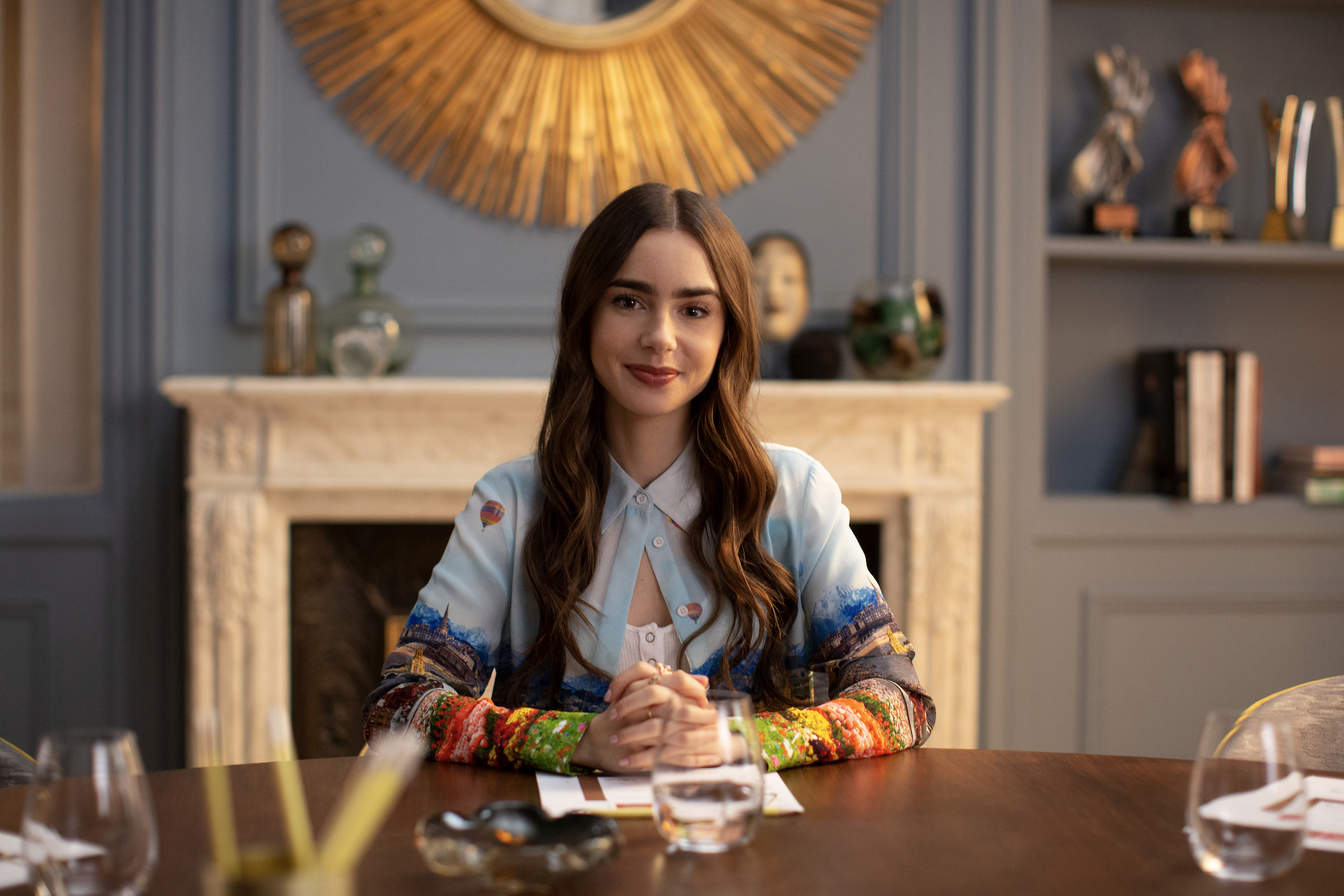 Lilly Collins Emily in Paris Season 1 Netflix