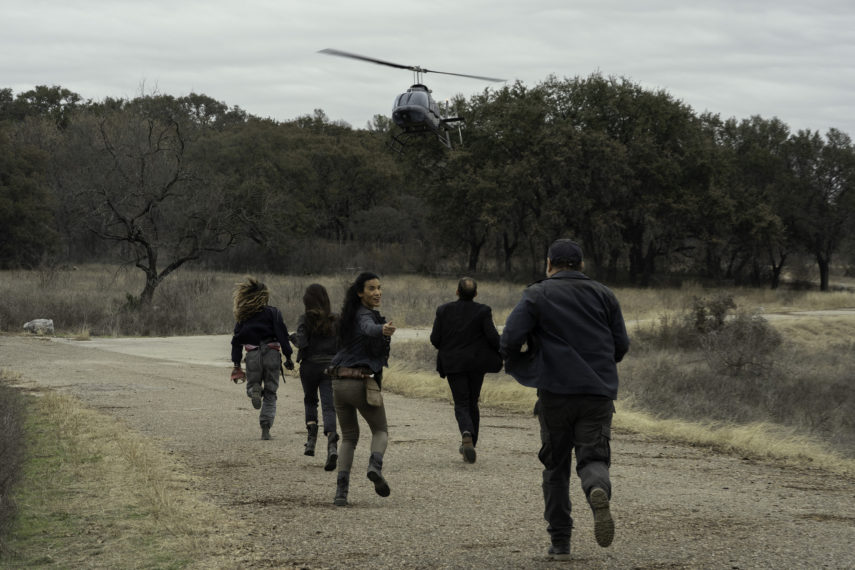 Fear the Walking Dead Season 6 Finale CRM Helicopter