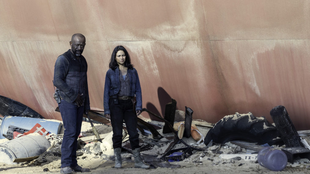 Morgan Jones and Grace - Fear the Walking Dead - Season 6 Finale