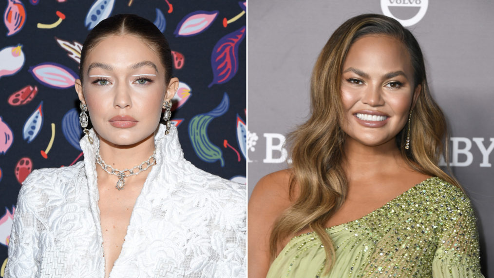 Gigi Hadid and Chrissy Teigen