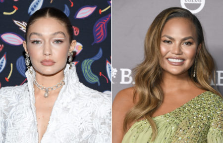 Gigi Hadid and Chrissy Teigen