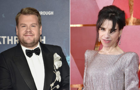 James Corden and Sally Hawkins