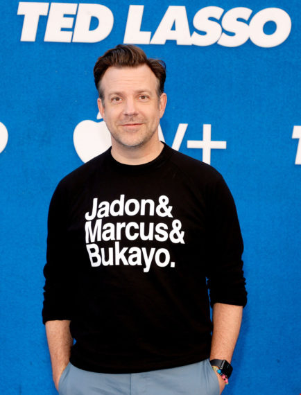 Jason Sudeikis at Ted Lasso Season 2 premiere