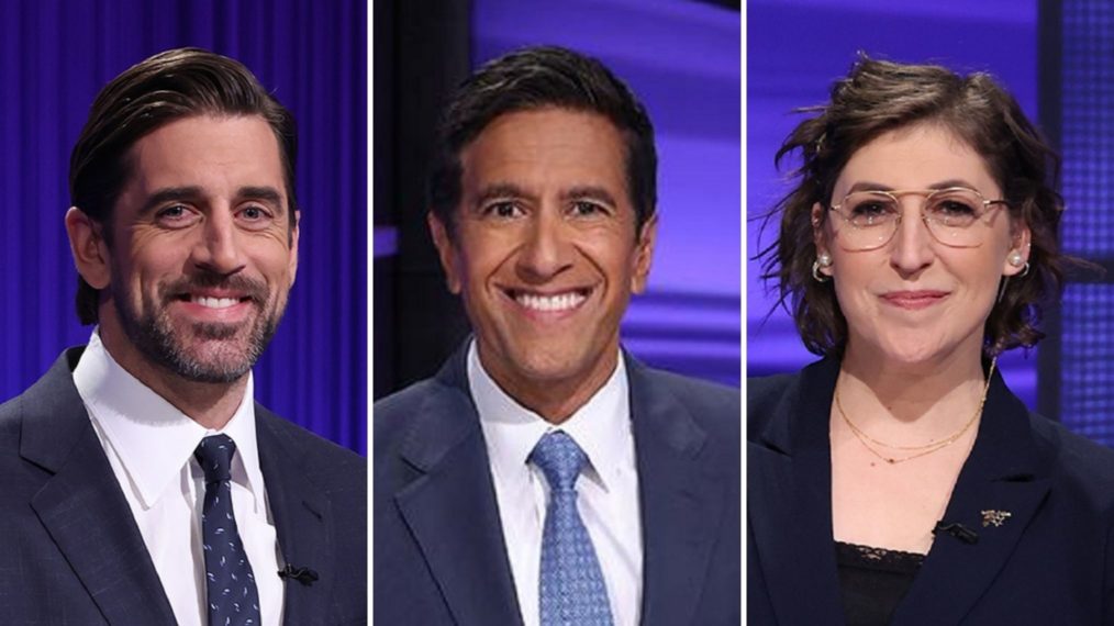 Jeopardy Aaron Rodgers Sanjay Gupta Mayim Bialik