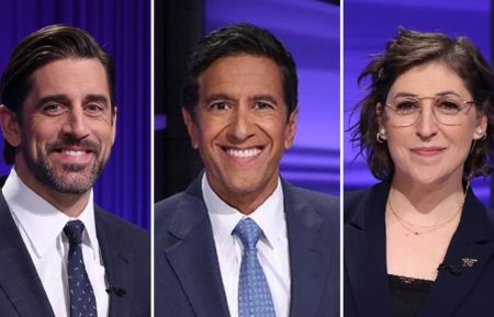 Jeopardy Aaron Rodgers Sanjay Gupta Mayim Bialik