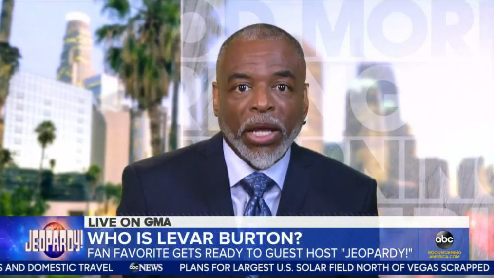 LeVar Burton on Good Morning America