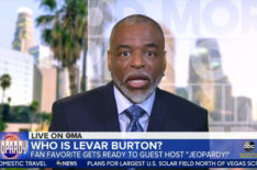 LeVar Burton Admits His Wife Wasn't Impressed By His Appearance On 'Jeopardy!' (VIDEO)