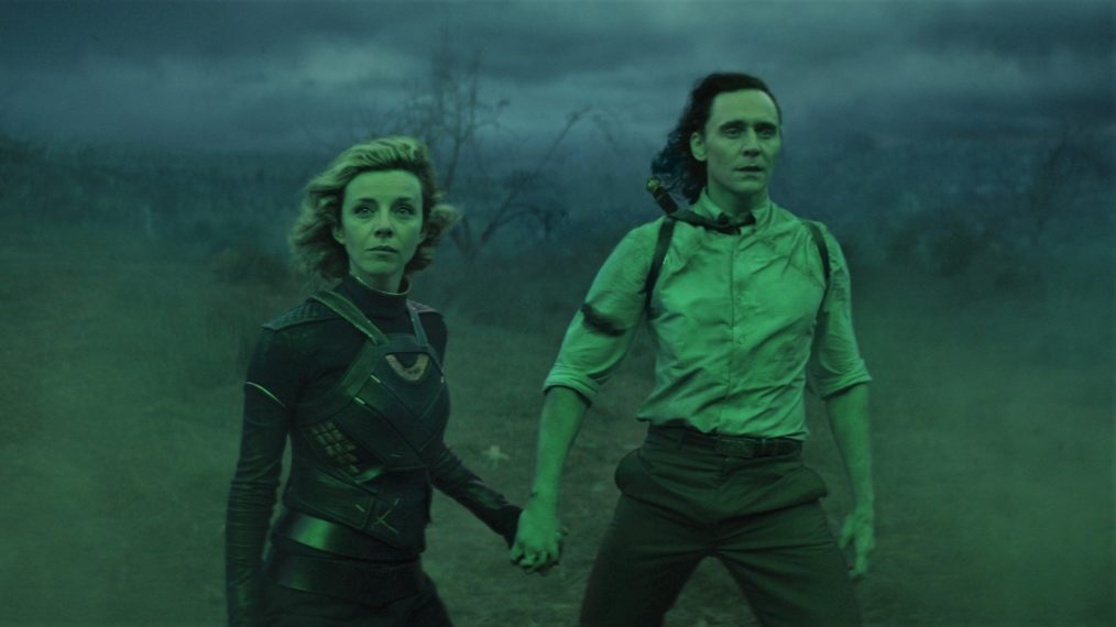 Sophia di Martino and Tom Hiddleston in 'Loki' - Season 1