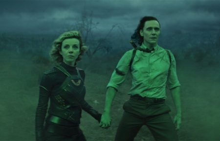 Sophia di Martino and Tom Hiddleston in 'Loki' - Season 1