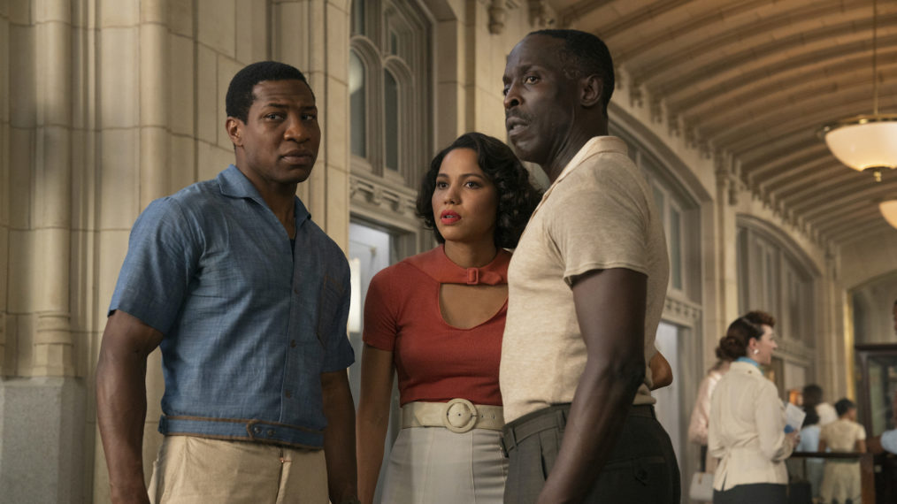 Lovecraft Country Jonathan Majors Jurnee Smollett Michael K. Williams