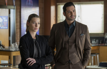 Lauren German Tom Ellis Lucifer Chloe Season 5 Episode 11