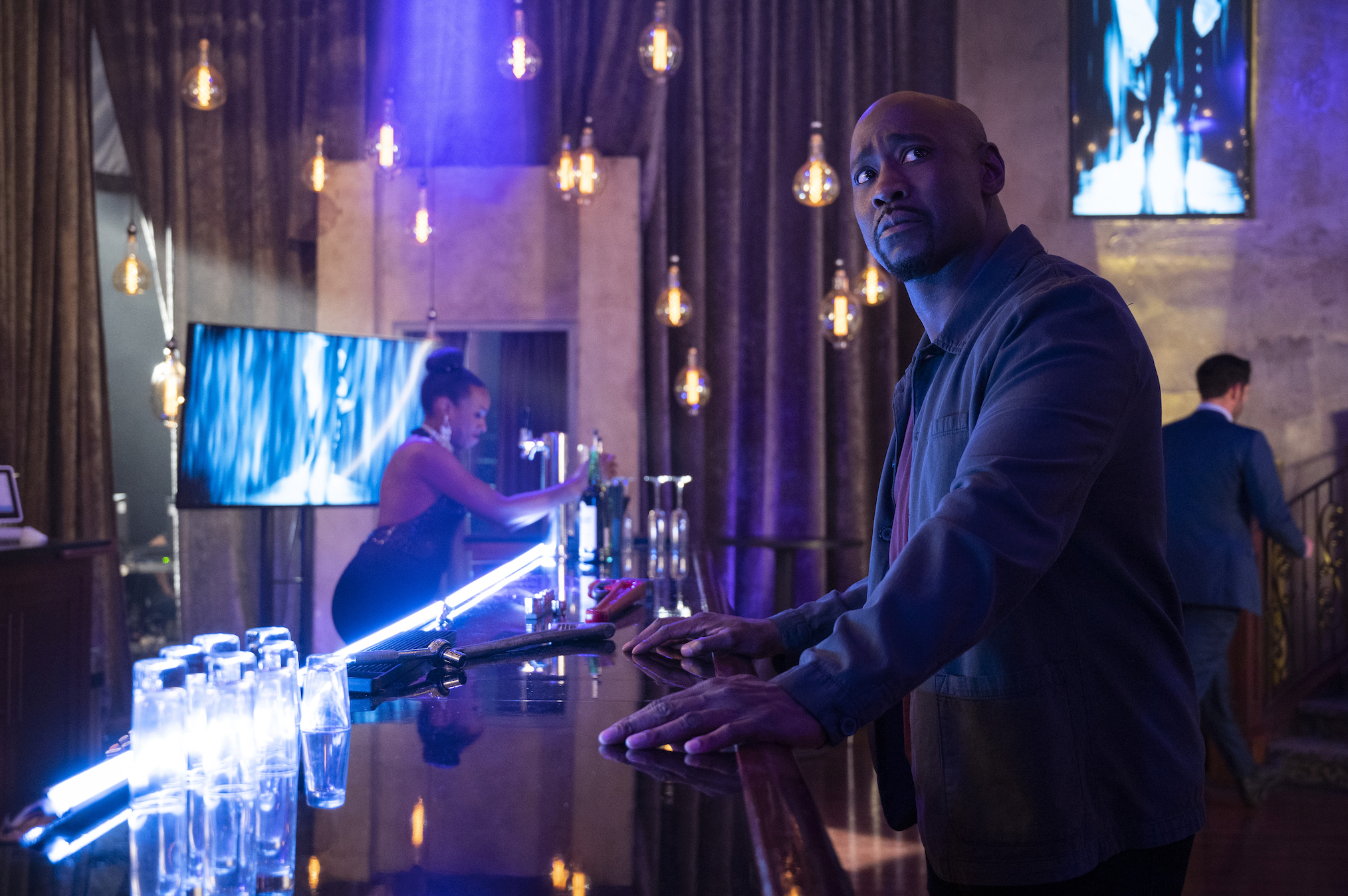 D.B. Woodside Amenadiel Lucifer Season 5 Episode 10