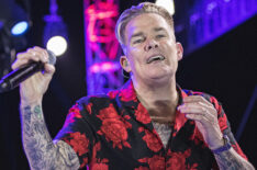 Mark McGrath performs on stage with The Beach Boys at Del Mar Fairgrounds in October 2020