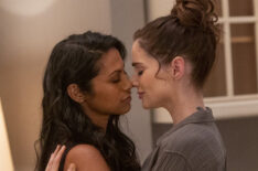 Shiva Kalaiselvan as Leyla and Janet Montgomery as Dr. Lauren Bloom in New Amsterdam