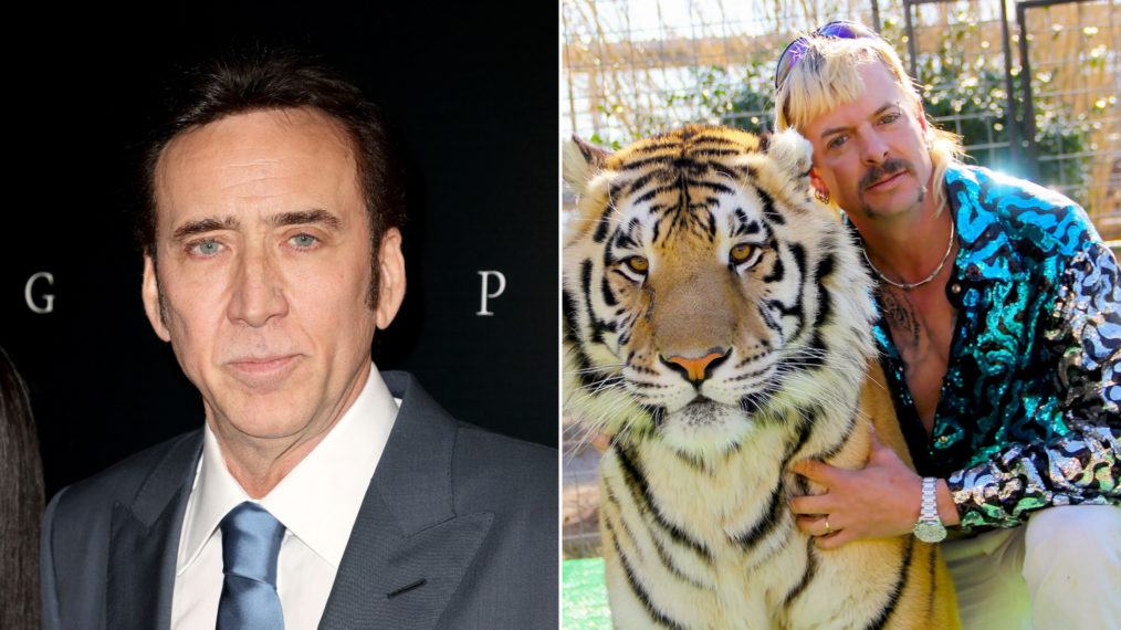 Nicolas Cage and Joe Exotic