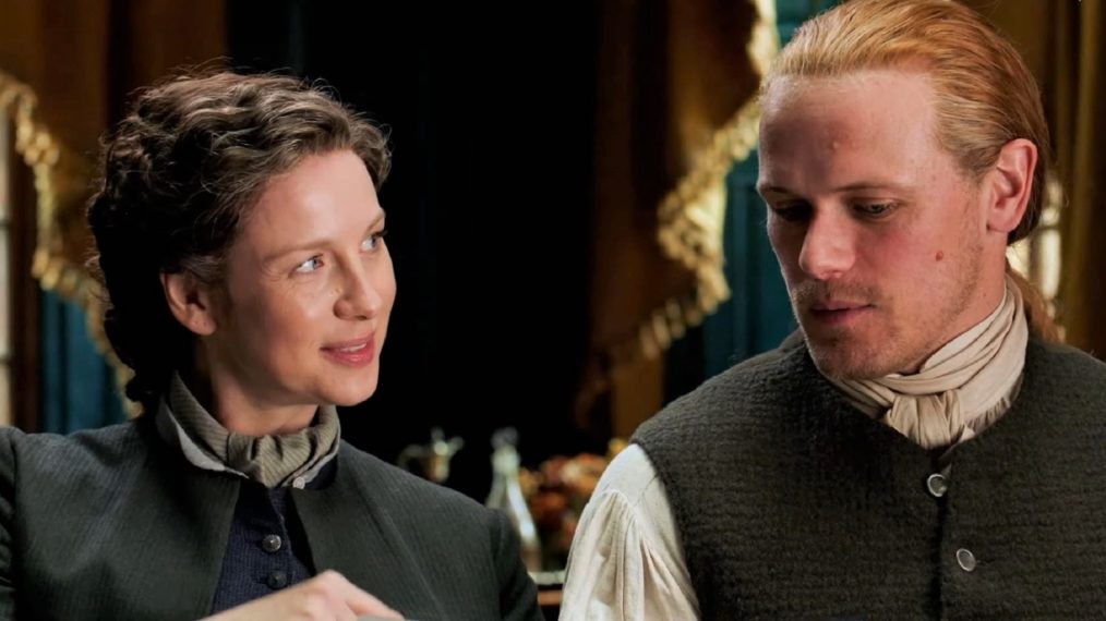 Outlander Caitriona Balfe Sam Heughan