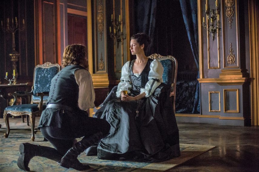 outlander season 2 sam heughan caitriona balfe