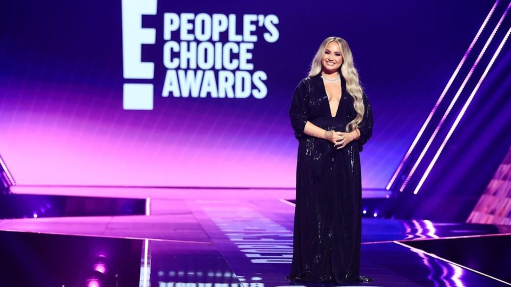 Demi Lovato at the 2020 E! People's Choice Awards