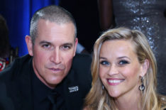 Jim Toth and Reese Witherspoon attend The 23rd Annual Critics' Choice Awards