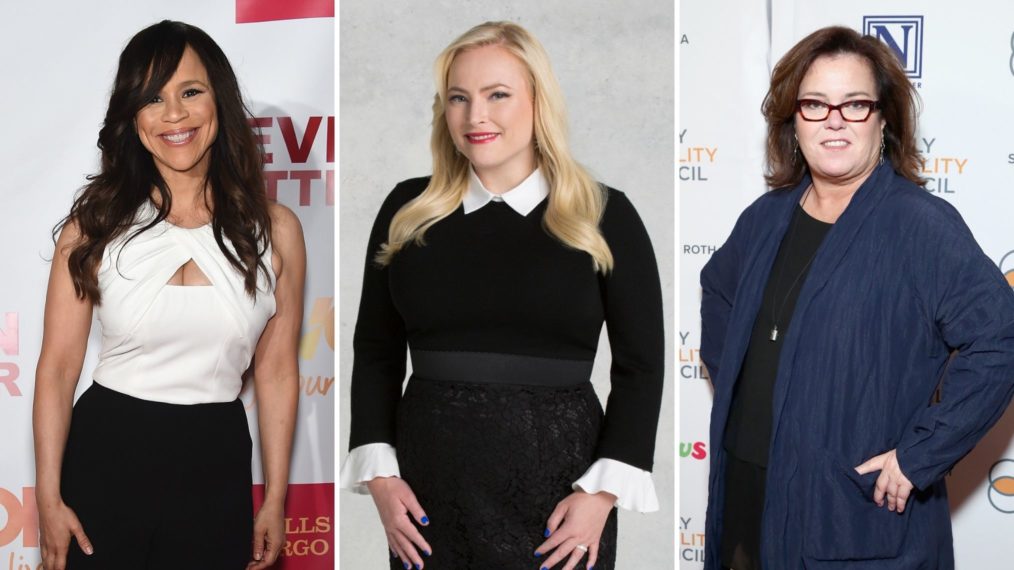 Rosie Perez Meghan McCain Rosie O'Donnell