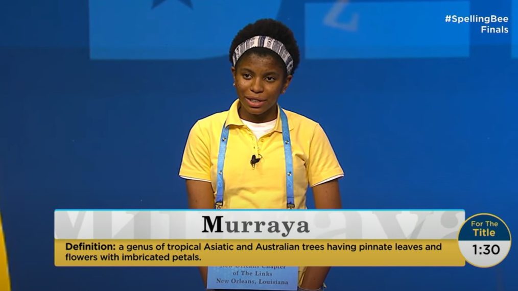 scripps national spelling bee 2021 Zaila Avant-garde