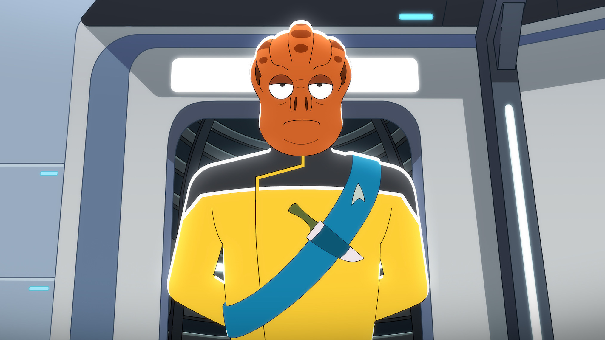 Carl Tart Star Trek Lower Decks Lieutenant Kayshon