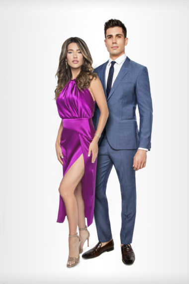 Jacqueline MacInnes Wood and Tanner Novlan on Bold and the Beautiful