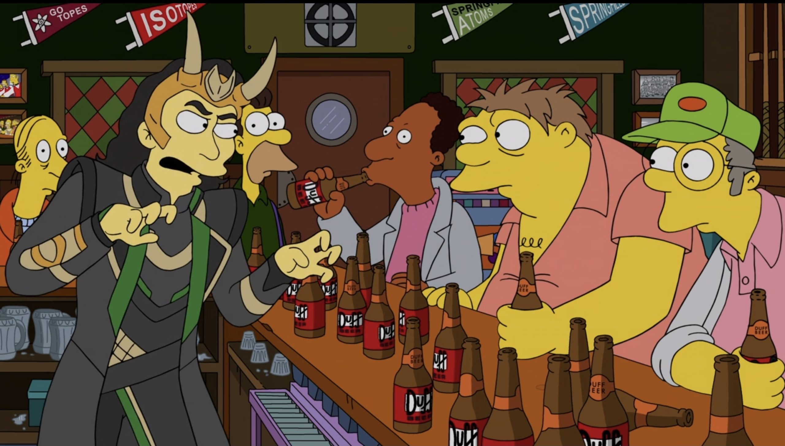 The Good The Bart And The Loki Bar