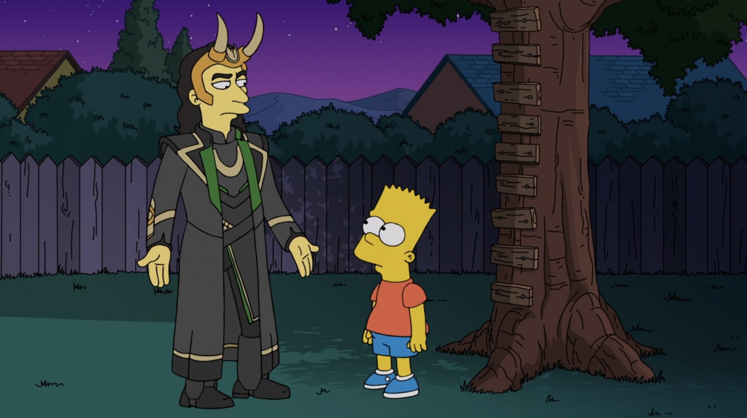 The Good The Bart And The Loki Treehouse