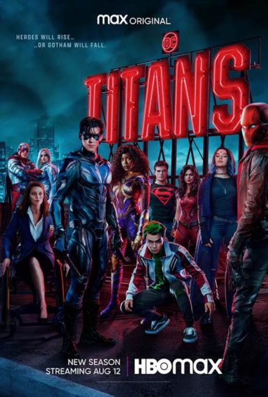 Titans Season 3 HBO Max Poster