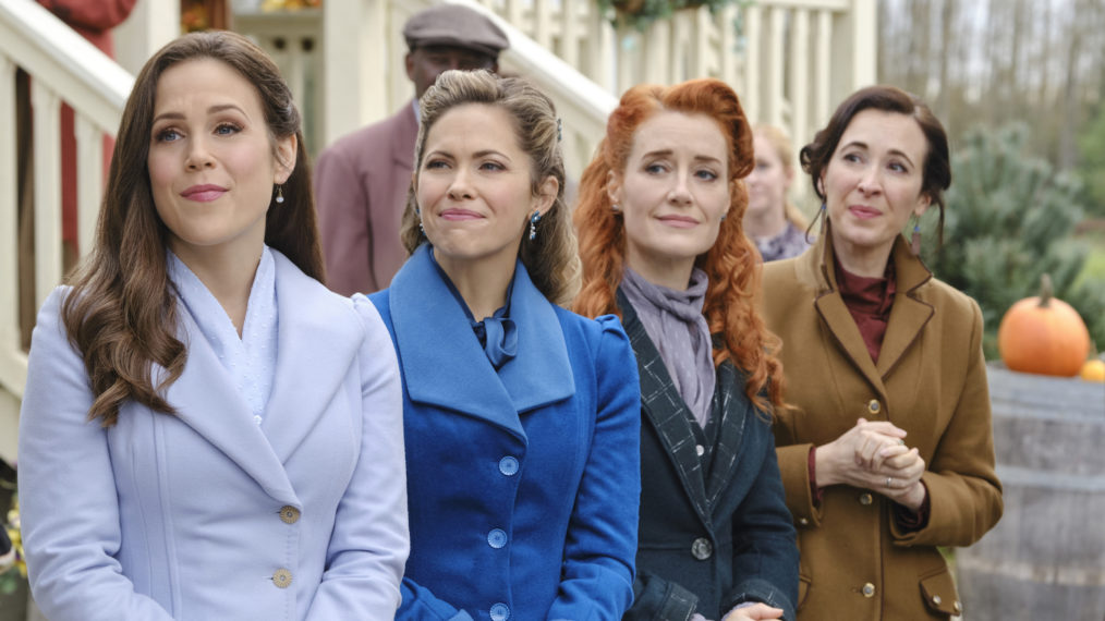 When Calls the Heart - Season 8 Finale - Erin Krakow, Pascale Hutton, Johannah Newmarch, and Loretta Walsh