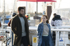 John Clarence Stewart as Simon, Jane Levy as Zoey Clarke in Zoey's Extraordinary Playlist - Season 2
