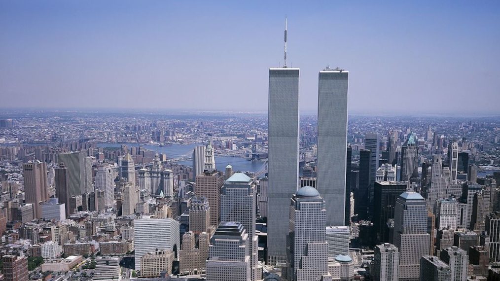 The World Trade Center in the New York City Skyline