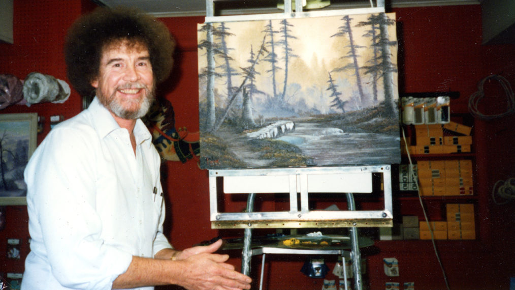 Bob Ross in Bob Ross: Happy Accidents, Betrayal & Greed