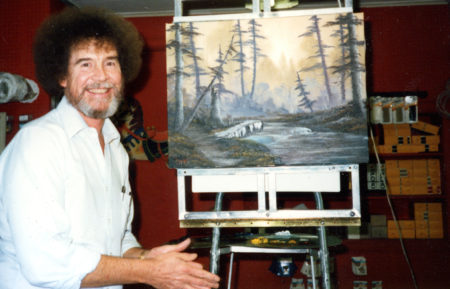 Bob Ross in Bob Ross: Happy Accidents, Betrayal & Greed